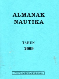 Almanak Nautika Tahun 2009