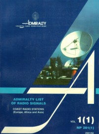 Admiralty List of Radio Signals : Coast Radio Stations (Europe, Africa and Asia)