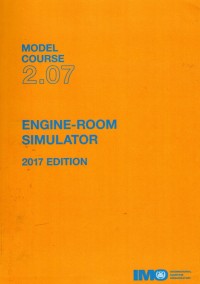 Model Course 2.07 : Engine-Room Simulator