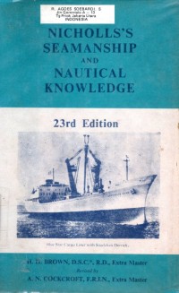 Nicholls's Seamanship and Nautical Knowledge