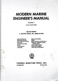 Modern Marine Engineer's Manual