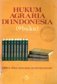 Hukum Agraria Di Indonesia