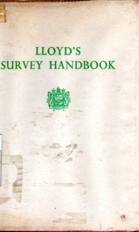 LLOYD'S Survey Handbook