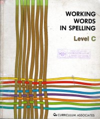 Working Words In Spelling Level C