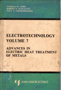 Electrotechnology : Advances In Electric Heat Treatment of Metals