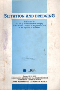 Siltation and Dredging