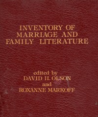 Inventory of Marriage and Family Literature