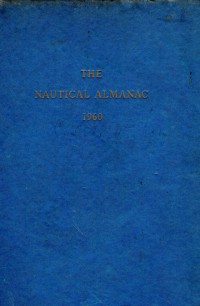 The Nautical Almanac 1960