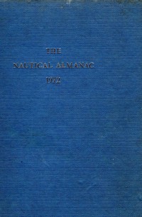 The Nautical Almanac 1972