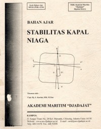 Bahan Ajar Stabilitas Kapal Niaga