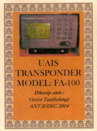 UAIS Transponder Model : FA-100