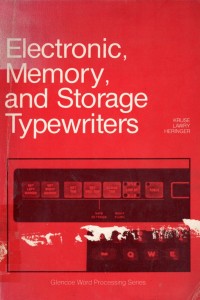 Electronic, Memory, and Storage Typewriters