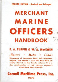 Merchant Marine Officcers Handbook