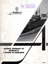 Annual Summary of Admiralty Notices To Mariners