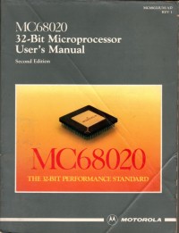 Mc68020 32 Bit Microprocessor Users Manual