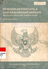 Pendidikan Pancasila dan Kewarganegaraan