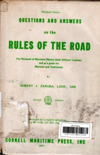 Questions and  Answers on the Rules Of The Road