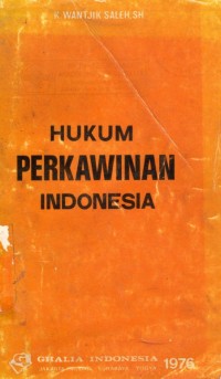 Hukum Perkawinan Indonesia