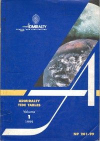 Admiralty Tide Tables Volume I 1999 : United  Kingdom and Ireland Including European Channel Ports