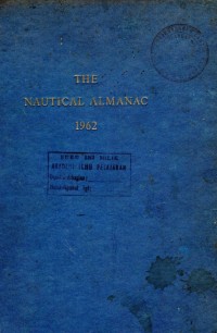 The Nautical Almanac 1962