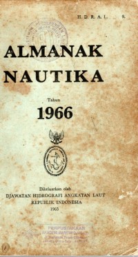 Almanak Nautika Tahun 1966