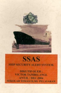 SSAS ; Ship Security Alert System