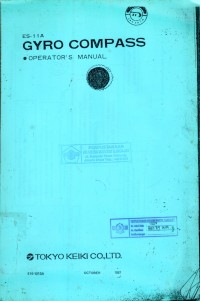 Gyro Compass Operator's Manual