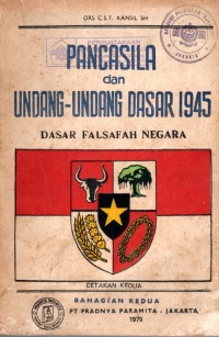 Pancasila dan Undang-Undang Dasar 1945 Dasal Falsafah Negara